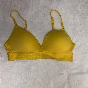 PINK Victoria's Secret Yellow Bralette